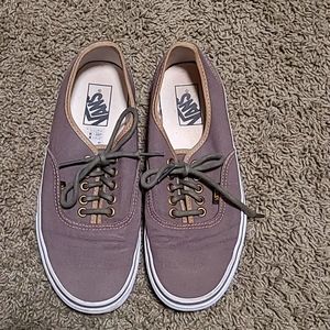 Van's brown skate shoes size wmn 9 or men's 7.5